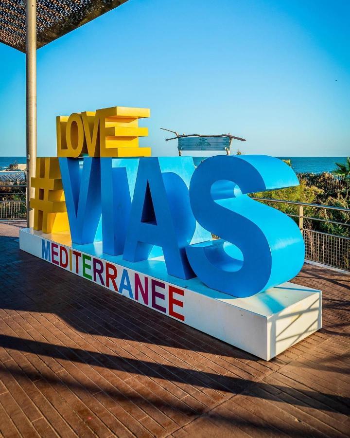 Mobilhome La Carabasse Vias Plage エクステリア 写真
