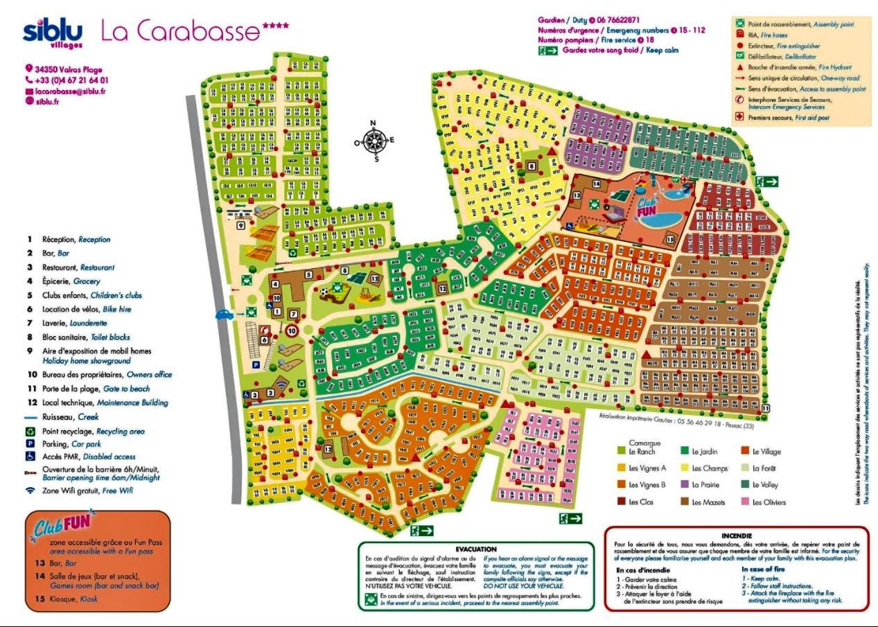 Mobilhome La Carabasse Vias Plage エクステリア 写真