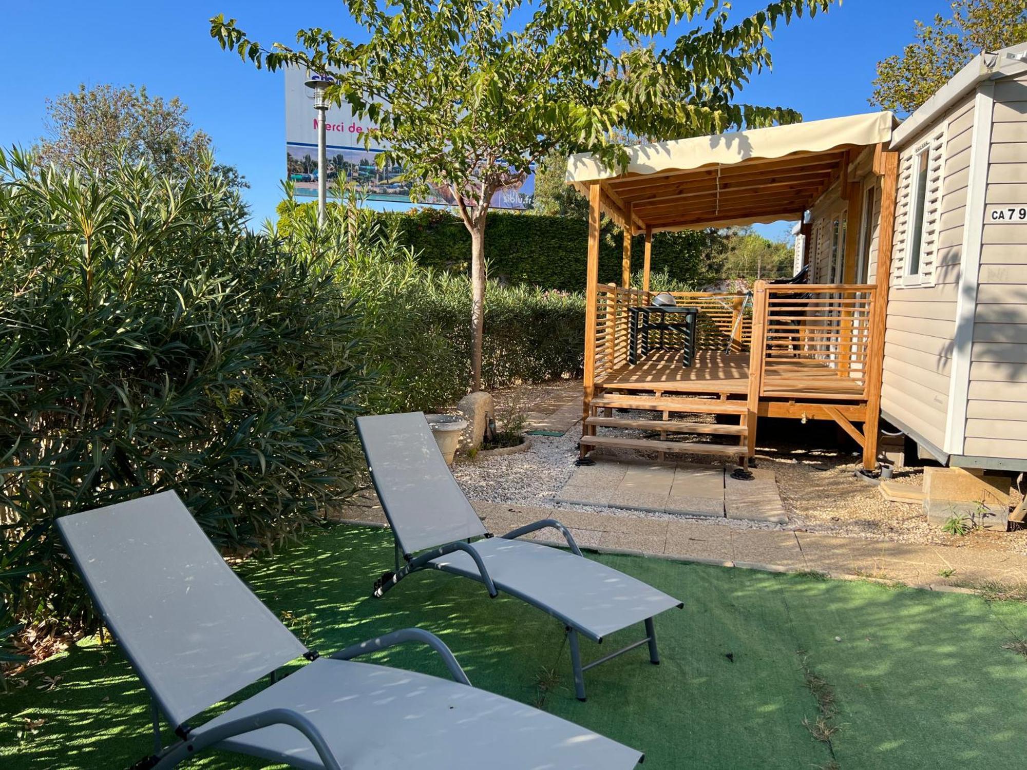 Mobilhome La Carabasse Vias Plage エクステリア 写真