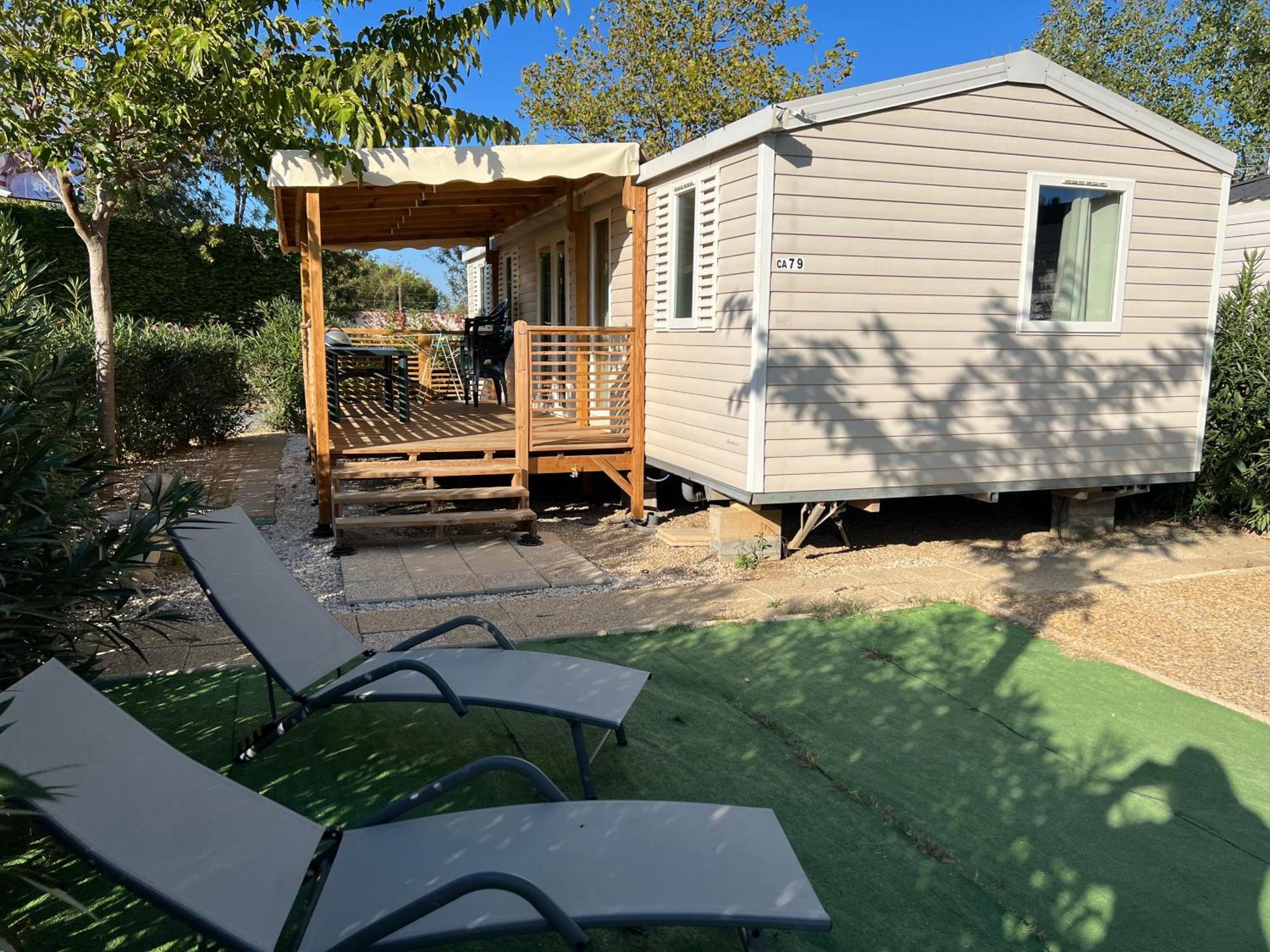 Mobilhome La Carabasse Vias Plage エクステリア 写真