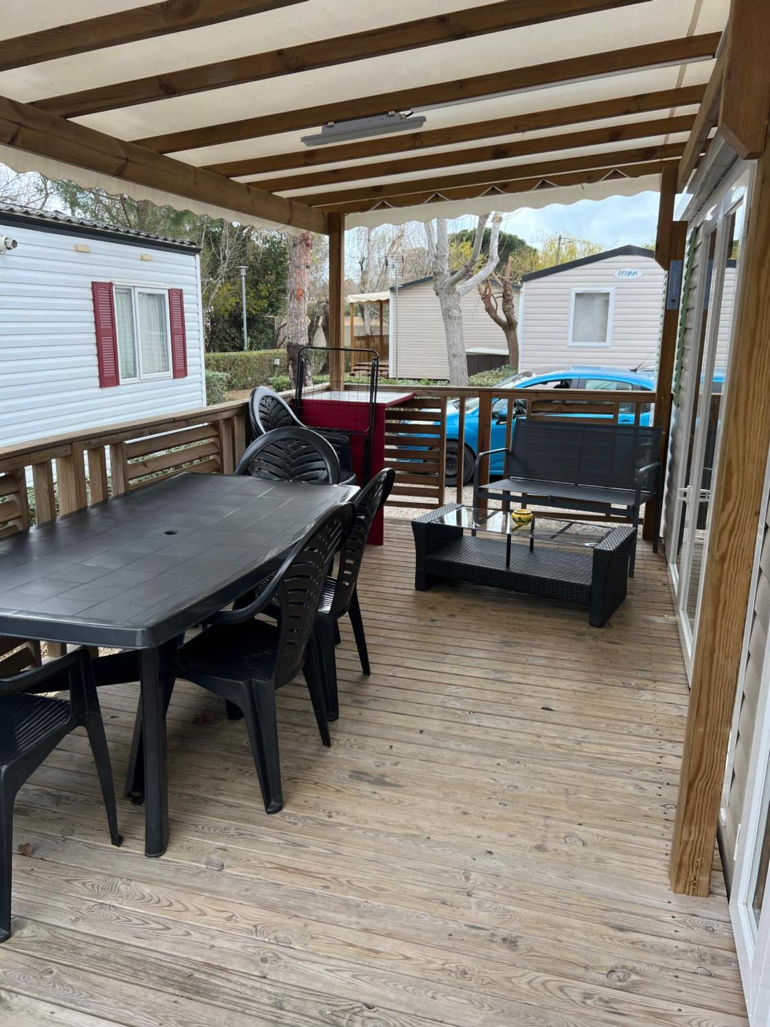 Mobilhome La Carabasse Vias Plage エクステリア 写真