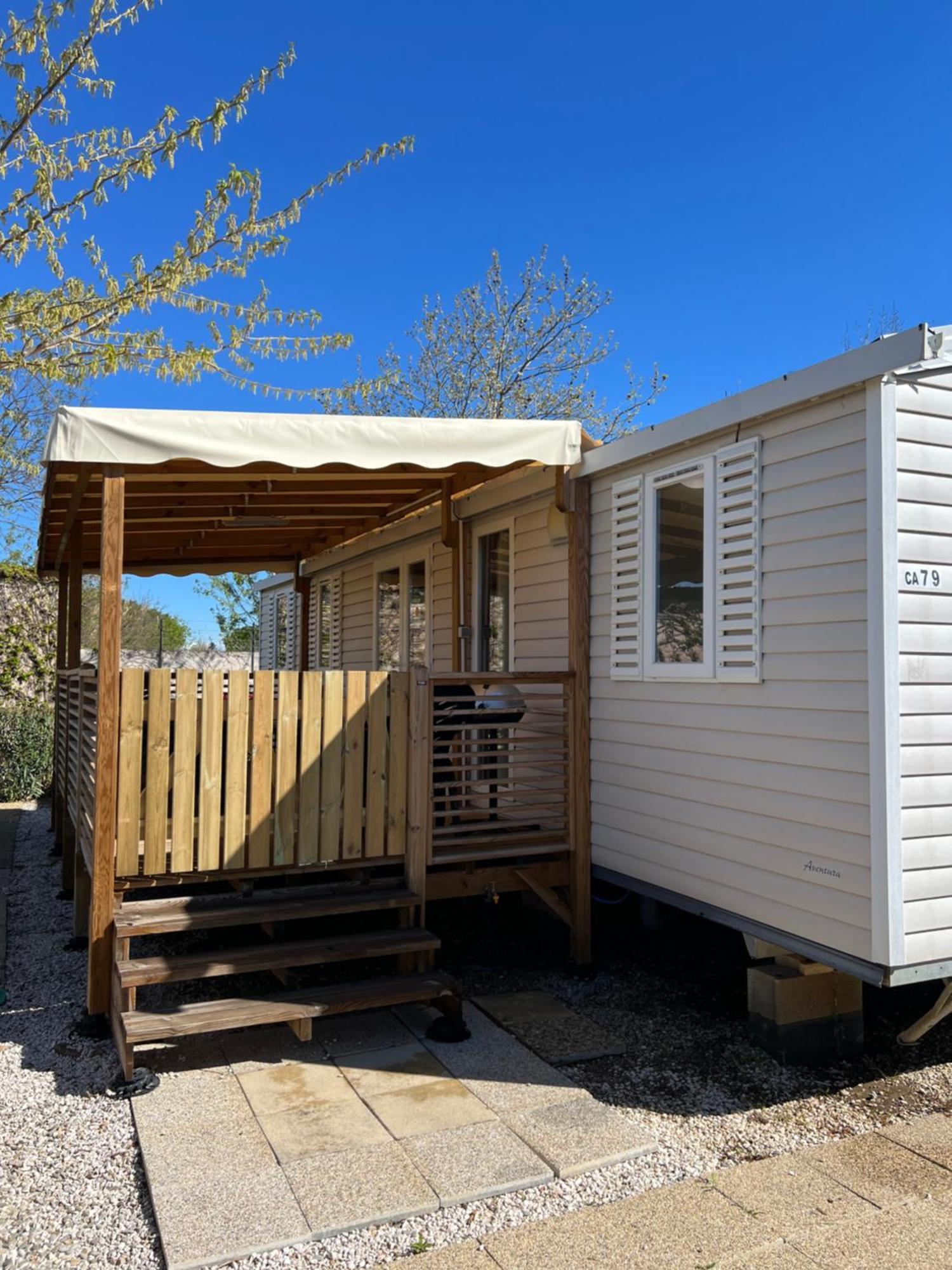 Mobilhome La Carabasse Vias Plage エクステリア 写真