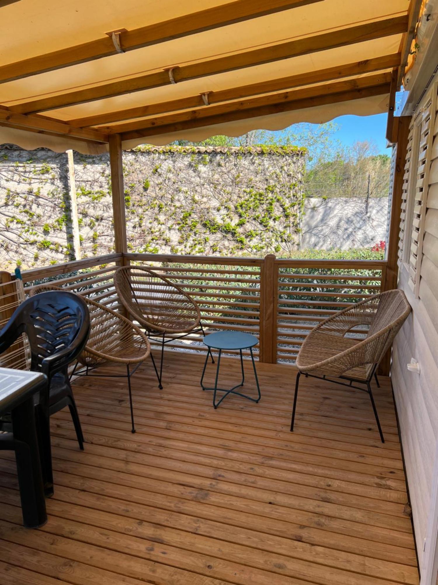 Mobilhome La Carabasse Vias Plage エクステリア 写真